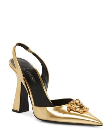 scarpe versace femminili|versace women slingback shoes.